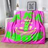 1pc Blanket AKA logo2 Print Design, Lightweight Blanket for Sofa, Bed- Soft &Warm, Gift for All Seasons like Christmas, Halloween