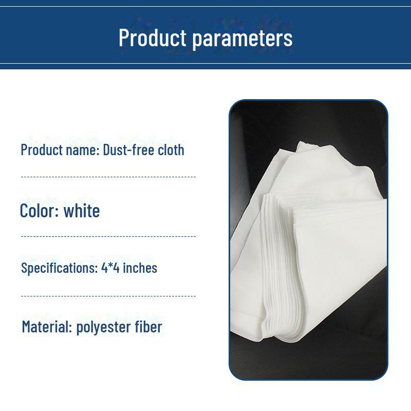 Lens and Screen Cleaning Cloth for Mobile Phones - Ultra-Fine Anti-Static Dust-Free 4*4 Size