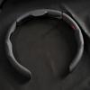 Napa Leather Steering Wheel Cover Anti-Slip & Sweat-Absorbing, All-Season Ergonomic Design, Wear-Resistant Car Wheel Protector