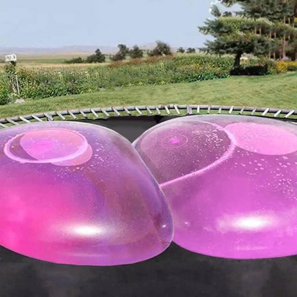 Confezione da 2 Palloncini ad Acqua Giganti Riutilizzabili in TPR, Trasparenti e Durevoli, Perfetti per Giochi d'Acqua all'Aperto