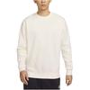 Nike Sportswear Club Fleece Solid Color Crew Neck Casual Fleece Lined Without Hood Sweatshirt Men's Sail White BV2663-133
