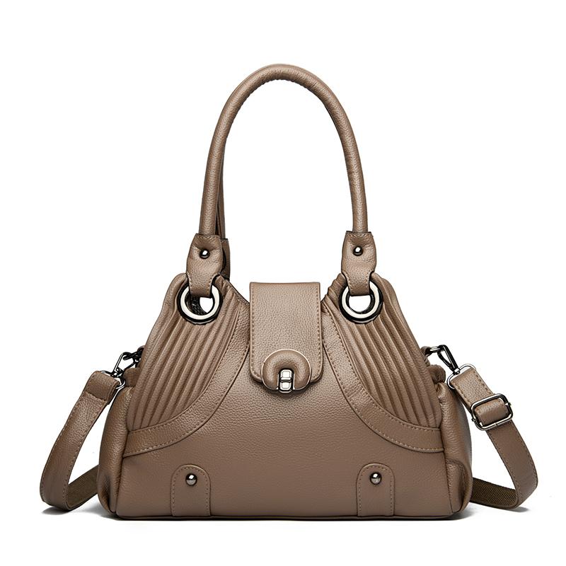 

Модные женские сумки Роскошные женские сумки Женские сумки через плечо Дизайнерская большая вместительная сумка-тоут из мягкой кожи Сумка-мессенджер через плечо темные хаки