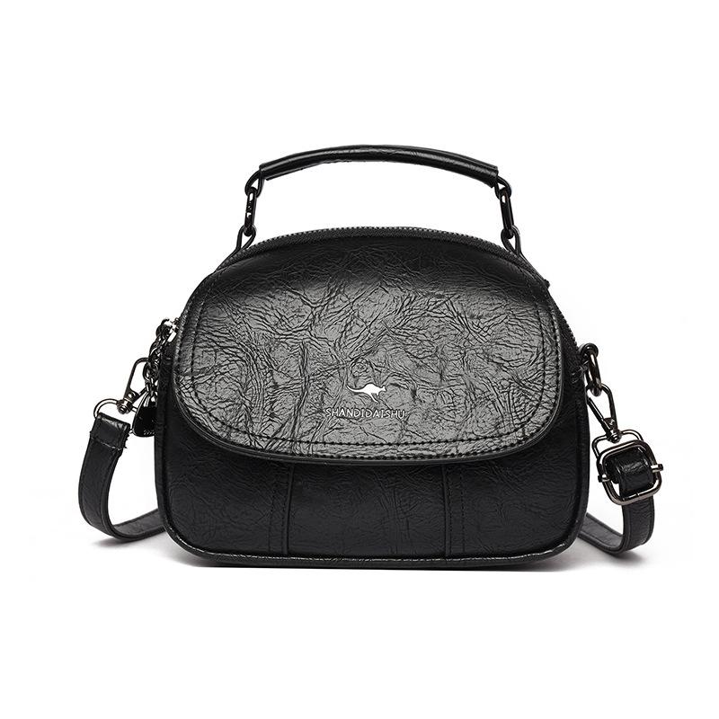 Texture Mom Bag - Small-scale Women's Shoulder Sling Bag for Mid-Age Commuting Handbag