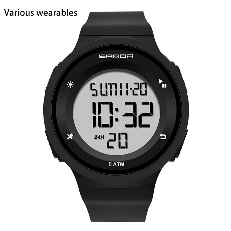 Multifunctional Glow-in-the-dark Waterproof Outdoor Mountaineering Digital Watch Diving Watch