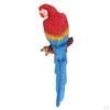 Parrot Figurines Birds Crafts Hanging Ornament Sculptures