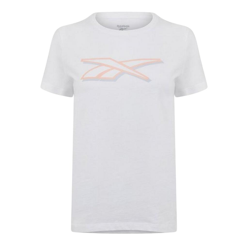 Reebok Womens/Ladies Logo Regular T-Shirt