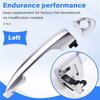 Car Door External Handle With Holes 156099955 For Alfa Romeo Giulietta 2010-2016 Left Side Fitment