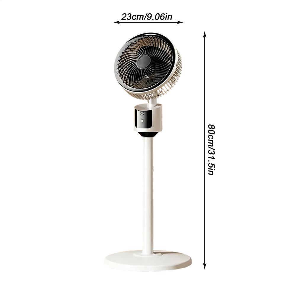 Bedroom Floor Fan 3-Speed Quiet Large