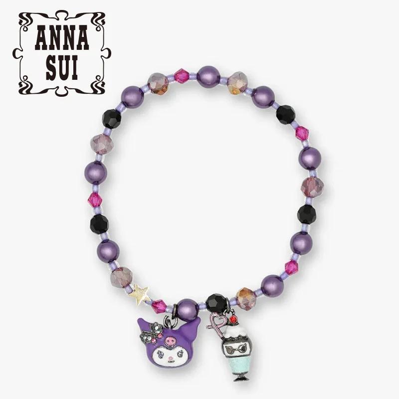 Sanrio ANNA SUI Bracelet KUROMI Japan NEW