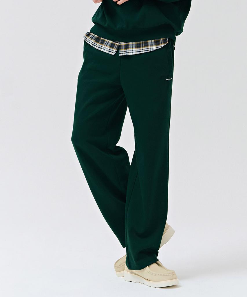 CHASECULT Unisex Essential Straight Pants - Green