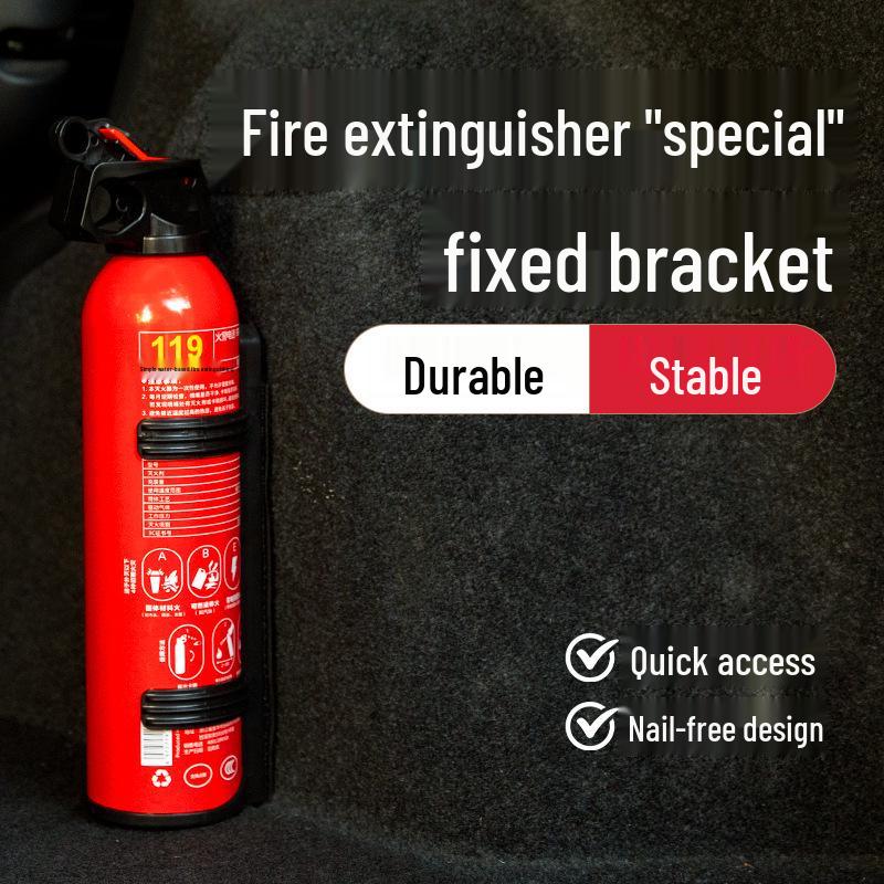 Flash Shepherd Car Fire Extinguisher with Hanger Bracket - Emergency Rescue Supplies