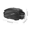 Aomiun 10L Multifunctional Bicycle Rear Seat Bag Waterproof Cycling Bike Rack Trunk Cargo Bag
