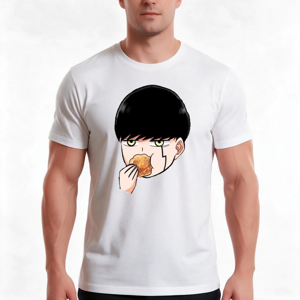 Burnedead Mash Mashle Tshirt Summer Casual Cotton Tee Oversized Streetwear Tops Vintage Graphic Print Unisex Unisex Unisex