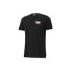 PUMA T Shirts Men's Black Crew Neck Moderate Straight Fit 598322-01