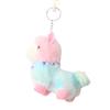 New Cute and Cute Colored Pearl Alpaca Plush Toy Doll Pendant Doll Bag Hanging Decoration