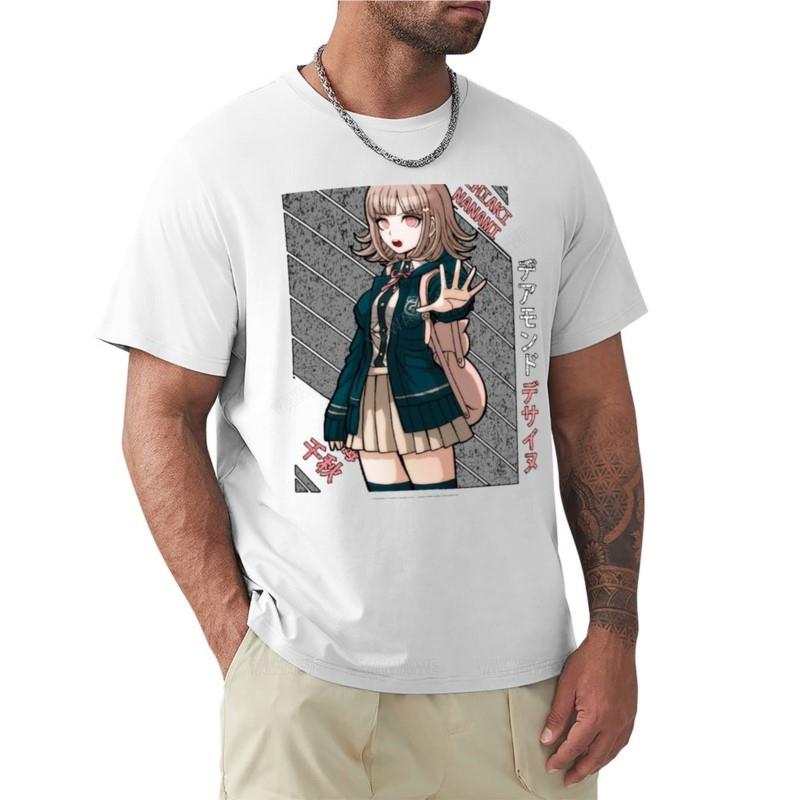 

Chiaki Nanami - Super DanganRonpa 2 T-Shirt plus size t shirts heavyweight t shirts T-shirt short blank t shirts Men s t-shirts 4XL