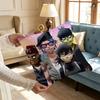 GGorillaz Rock Band Cushion For Bedroom Car Coffee Shop Room and Living Room Sofa Decorative Pillow Cover Case