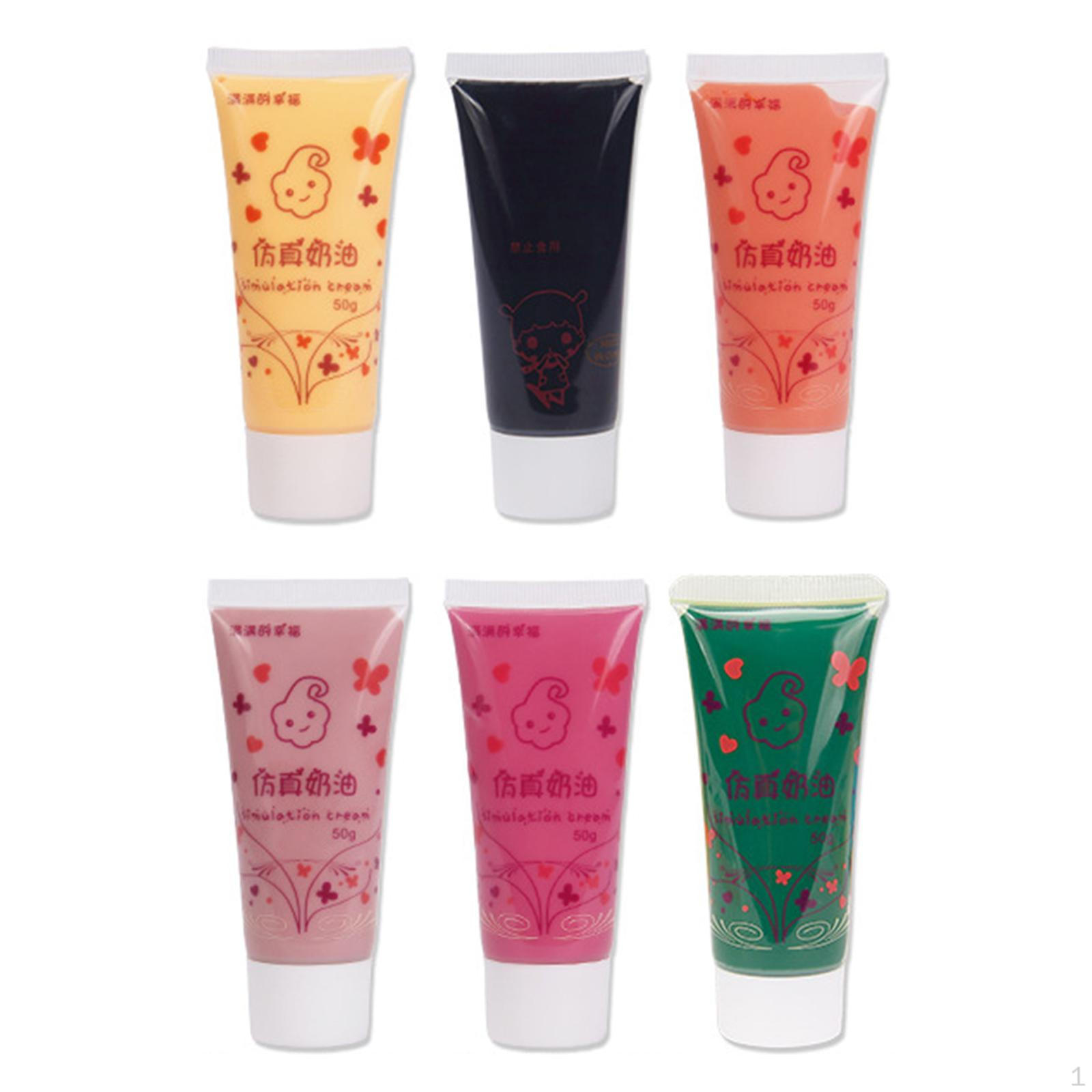 

Набор клея для моделирования, 6 шт., чехол для телефона «сделай сам», кремового тона для поделок Style D