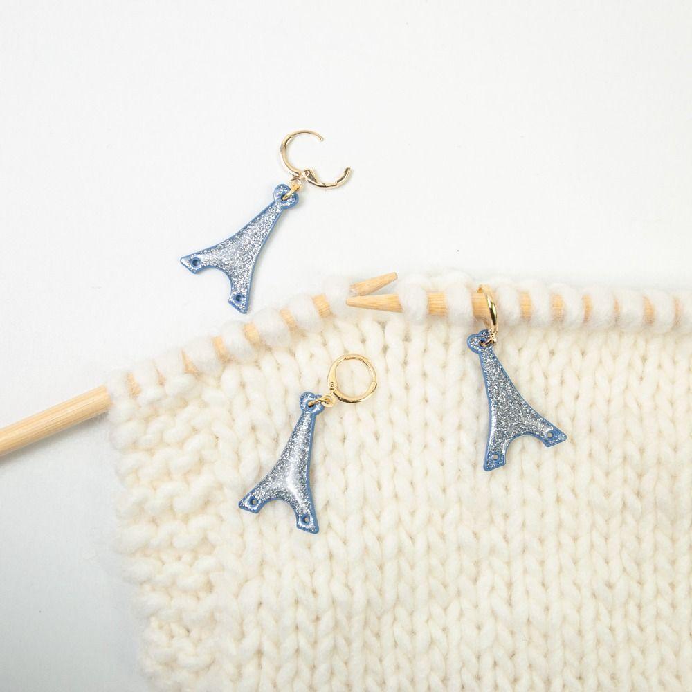 DIY Craft Marker Tools Metal Knitting Stitch Markers Pendants Metal Crochet Latch Knitting Tools