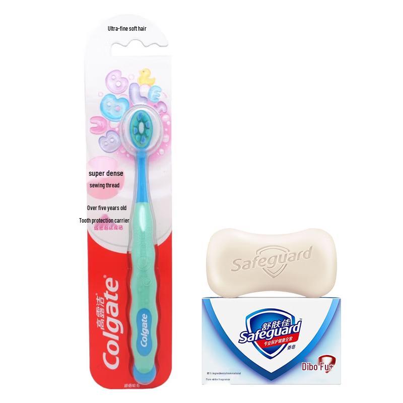 Набор: Мыло Safeguard и Детская зубная щетка Colgate