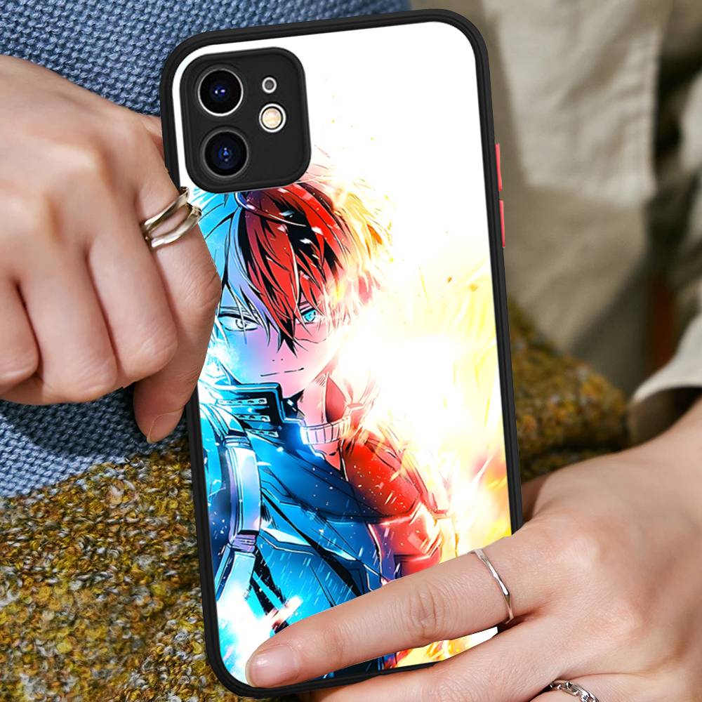 My H-Hero Academia D-Deku Phone Case For IPhone 16 15 14 13 12 11 Pro Max 7 8 6 6s Plus Matte Cover