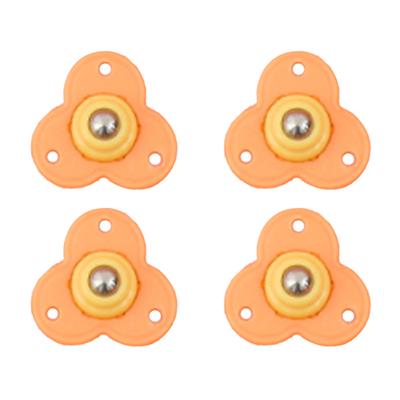 4 STÜCKE Selbstklebende Lenkrollen Mini 360 Grad Drehung Universalrolle für Unterseite