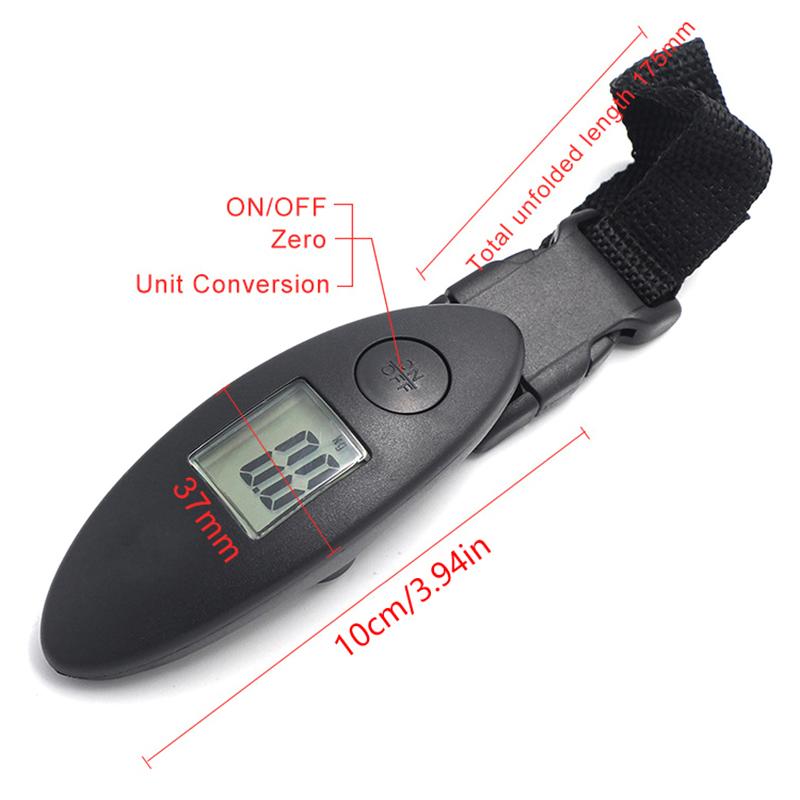 40Kg/100G Electronic Pocket Scale Portable Luggage Scale High Precision Travel Digital Hanging Scale Luggage Scale