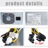 14/10 Pole 500W Power Supply For FSP500-40AGPAA/60ETN FSP500-50AGPAA 10-pin Motherboard Connector 4-pin CPU Connector