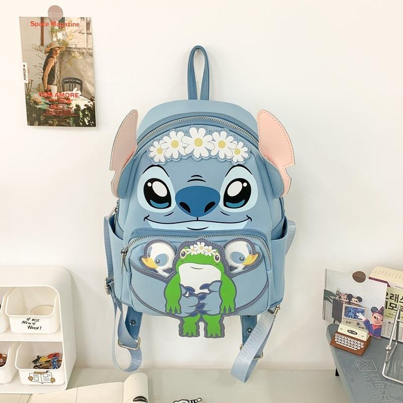 Cartoon Cute Styling Mini Schoolbag New Personalized Flower Little Monster Backpack Gift Female