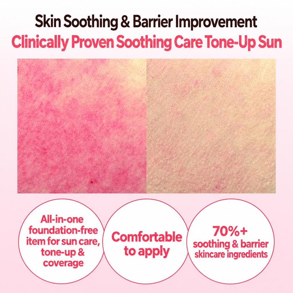 numbuzin No.3 Porcelain Base-skip Tone Up Beige Sunscreen 50ml 01 Blur / 02 Glow (7 Options)