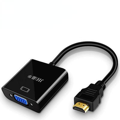 Adaptador HDMI para VGA de alta definição com suporte para resolução de 1080P