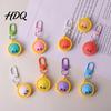 Dumpling Keychain Mini Pendant 6/8/10Pcs Soft Cartoon Snack Lightweight Accessories for Backpacks Keys Bags