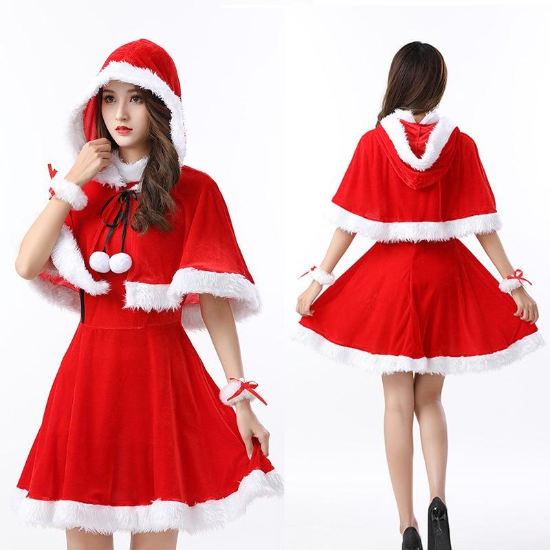 New Chinese Christmas Costumes Christmas Costumes Stage Costumes Christmas Uniforms DS Party Cosplay