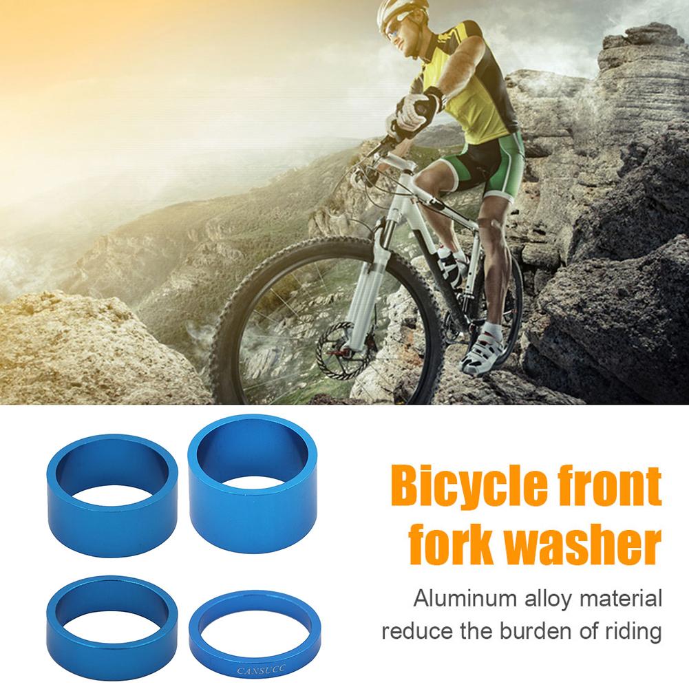 Cheap 5/10/15/20mm Aluminum Alloy MTB Bike Fixed Gear Front Fork Washer