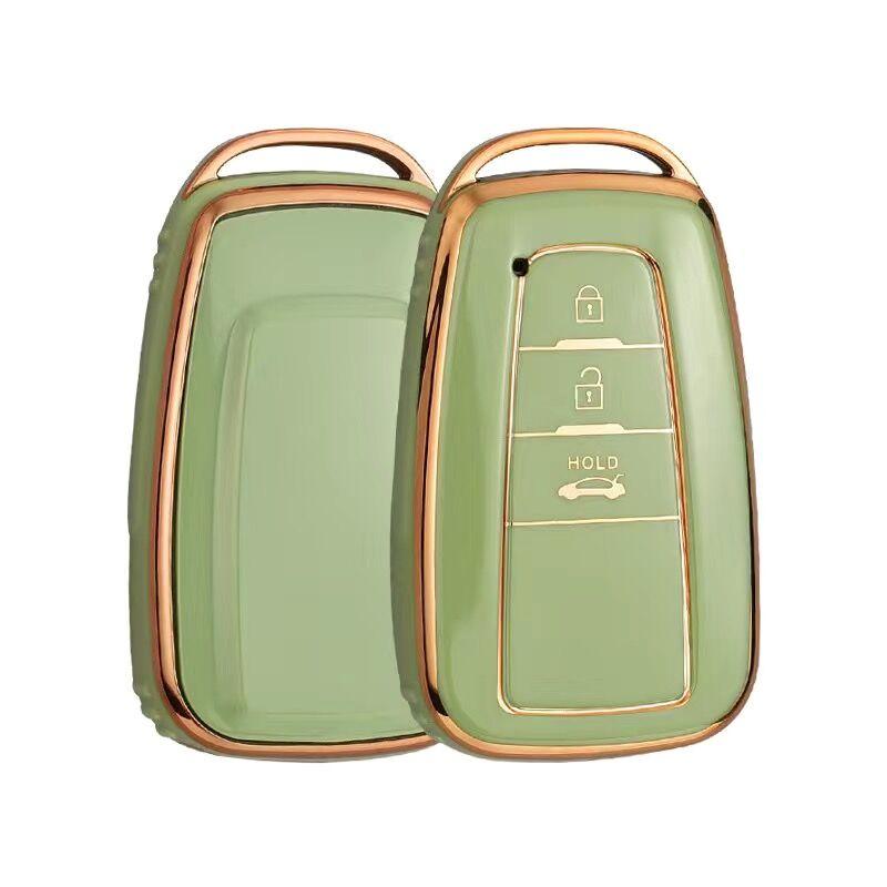 

Модный чехол для дистанционного ключа из ТПУ для Toyota Corolla Prius Camry CHR C-HR RAV4 Altis Land Cruiser Prado без ключа