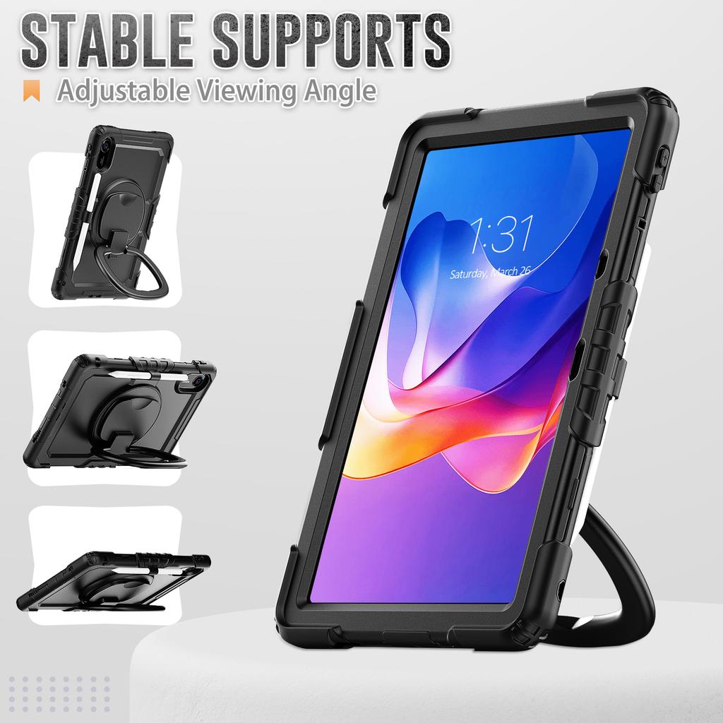 2025 Release Hard Plastic Shockproof Kickstand for Redmi Pad2 11 Inch Protective Cover Tablet Case
