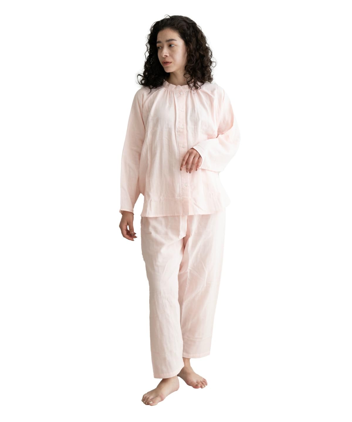 

Moisturizing Raglan Flare Medium [Wearable Cream] Pajamas, Pink, розовый