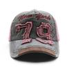 Style Baseball Cap For For Men And Women Embroidery Punk Letter Prints Peaked Sun Protection Hat For Men And Women Washed Cotton Sports Dad Trucker