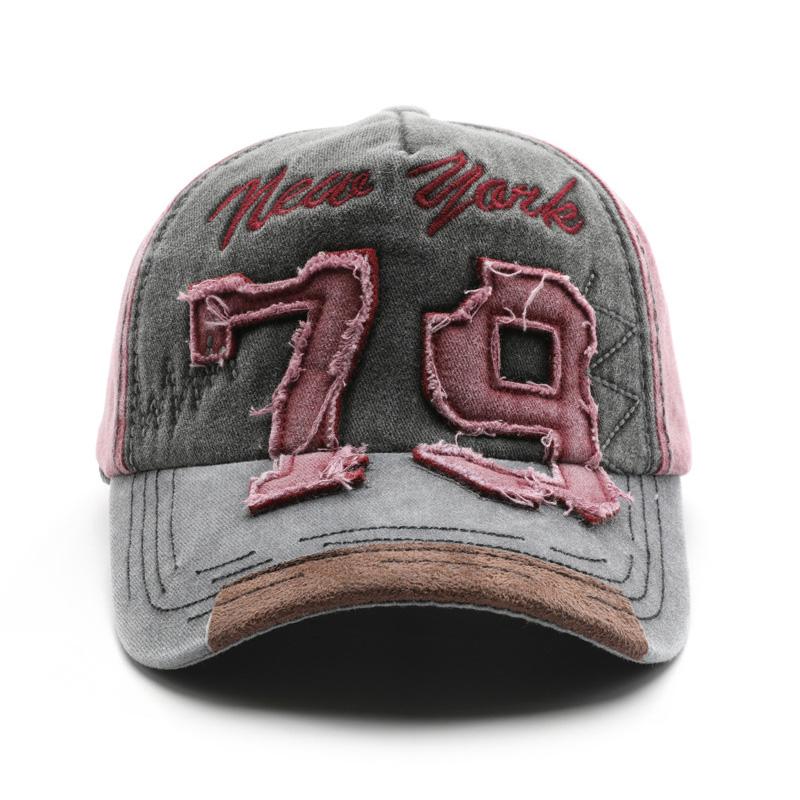 Style Baseball Cap For For Men And Women Embroidery Punk Letter Prints Peaked Sun Protection Hat For Men And Women Washed Cotton Sports Dad Trucker