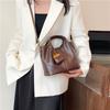 Retro niche handbag bag women's new high-end commuting large-capacity shoulder messenger bag mother and child bag
