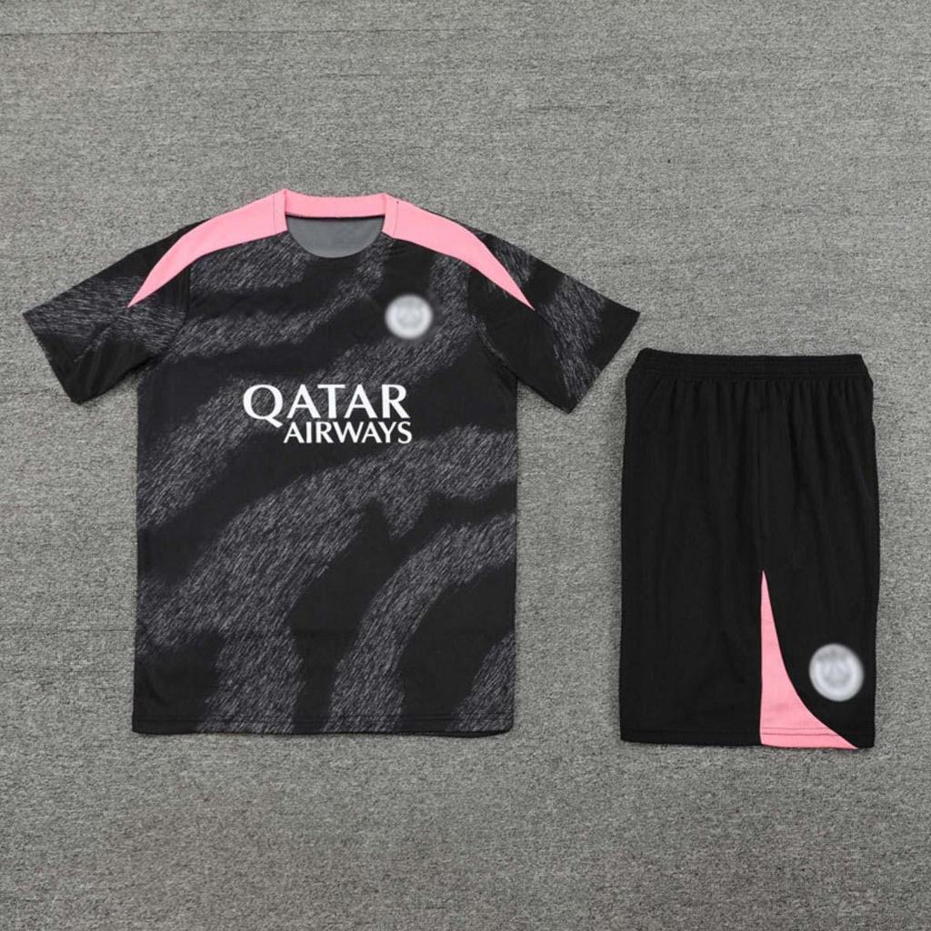 Gran Kit de Fútbol del Paris Club: Conjunto de Entrenamiento de Fútbol para Adultos y Niños con Camiseta y Pantalones Cortos
