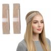 2 Pieces Makeup Hair Band, Women Beauty Accessories Headband for Face Wash and Wig Wearers, Secure Attachment Head Set for Active Lifestyle and S