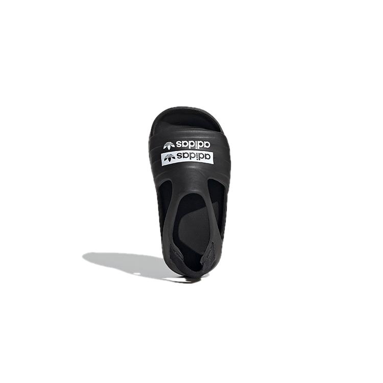 adidas Originals ADILETTE Play Low Top Toddler Shoes Black Infant And Toddler EF6237