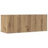 TV Wall Cabinets 2 pcs Artisan Oak 80 x 30 x 30 cm