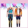 Demon Kpop Hunters Zoey Rumi Cosplay Jumpsuit Kostyme Opptreden Halloween