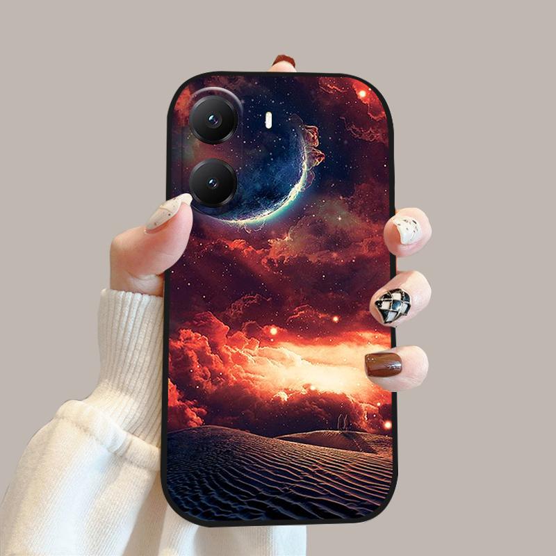 Cartoon Fashion Case For Xiaomi Poco X7 Pro Coque 2412DPC0AG Soft Silicone TPU Phone Cover For Redmi Turbo 4 5G Phone Fundas