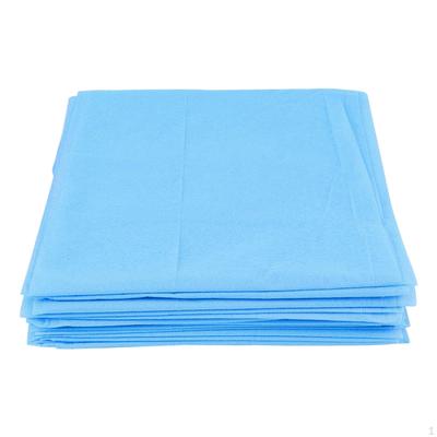 10Pcs Bed Sheet Non Woven Waterproof with Hole Protector for Gift