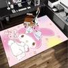 Hello Cat Fantasy World Office Rug Chair Mat, Game Carpet, Suitable for Front Door, Bedroom, Living Room, Desk, Holiday Gift