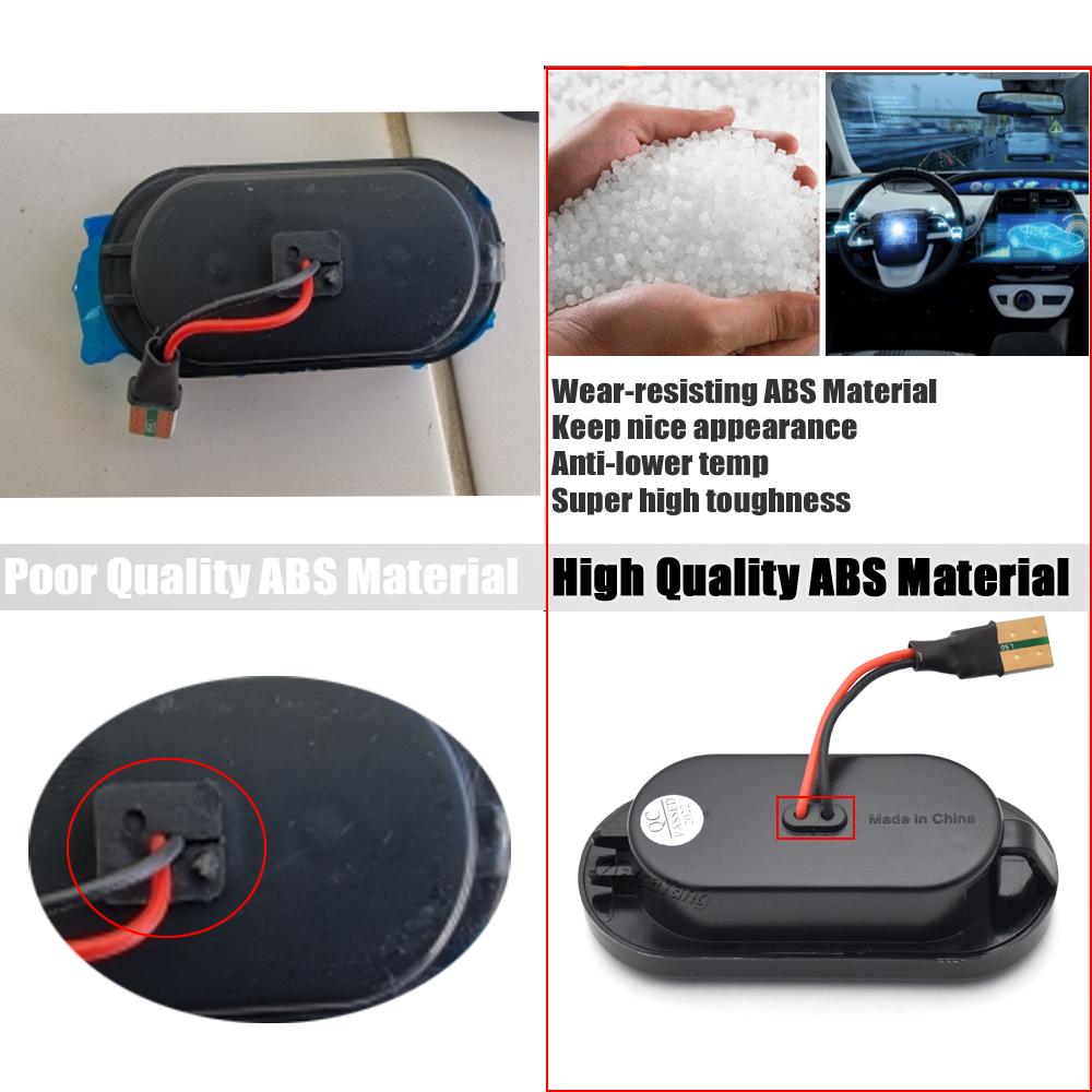 Für SEAT Ibiza 6L Cordoba Toledo Leon MK1 MK2 LED Dynamische Seitenmarkierungsleuchte Blinker für Octavia