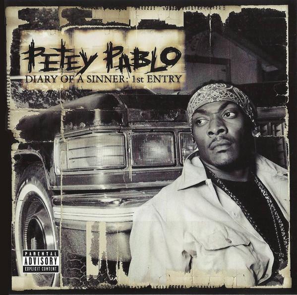 

CD PETEY PABLO - Дневник грешника: 1-й Запись 9222722 Jive 2001 Европа Рэп и Хип-хоп/R&B Б/У